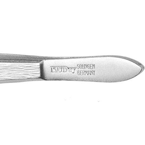 May - Pinzas finas para depilar las cejas - Pinzas de depilación - Calidad de Solingen - Acero inoxidable
