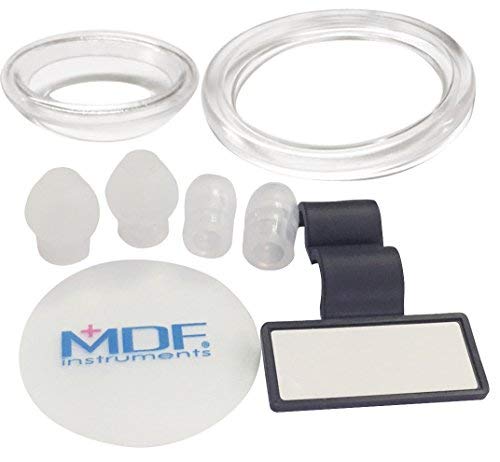 MDF® Dual Head Estetoscopio ligero de doble cabeza - Rosa Translúcido (MDF747-ICO)