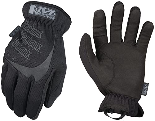 Mechanix Wear - Guantes rápidos de FastFit (Medio, Negro)