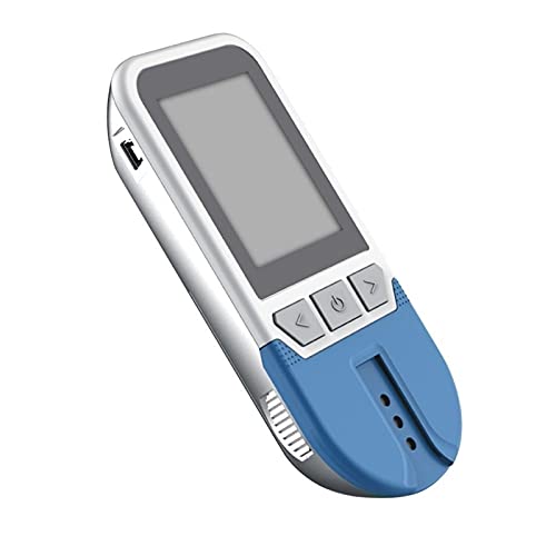 Medidor de glucosa en la Sangre, Inicio Inteligencia 5-en-1 Probador de lípidos Total Colesterol Triglicéridos Monitoreo de Alta Densidad y Baja Densidad (Color : Instrument+5pcs Test Paper)