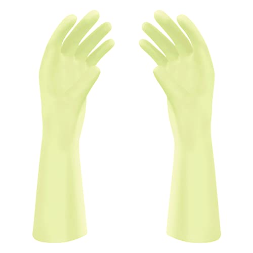 meditrade 902165 W Gentle Skin Premium Op Guantes de látex, estériles, libre de polvo, tamaño 6,5 (50 unidades)