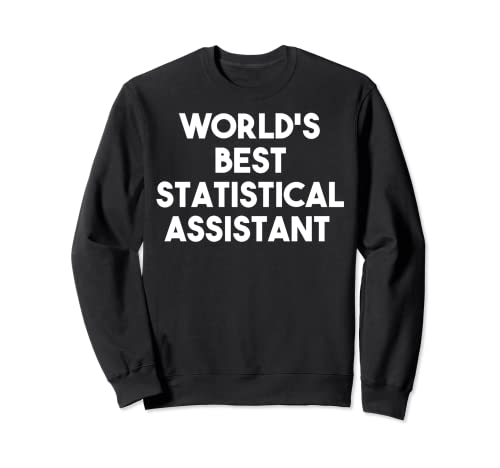 Mejor Asistente Estadístico del Mundo - Divertido Sudadera