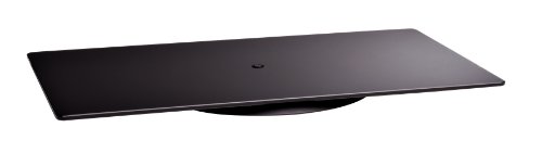 Meliconi Elite M - Plataforma giratoria para TV (360°), negro