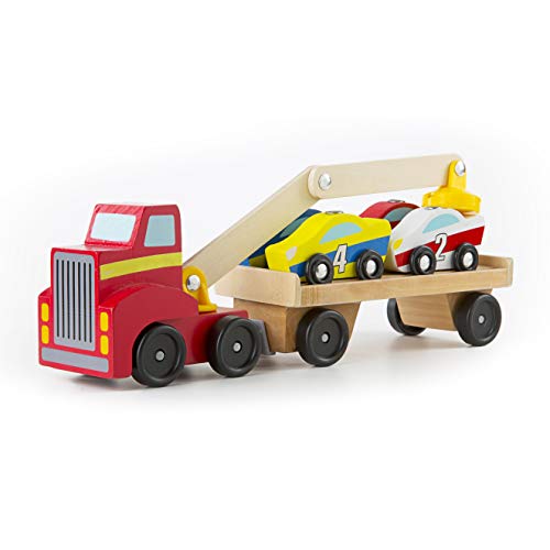 Melissa & Doug 19390 - Cargador magnético de Autos