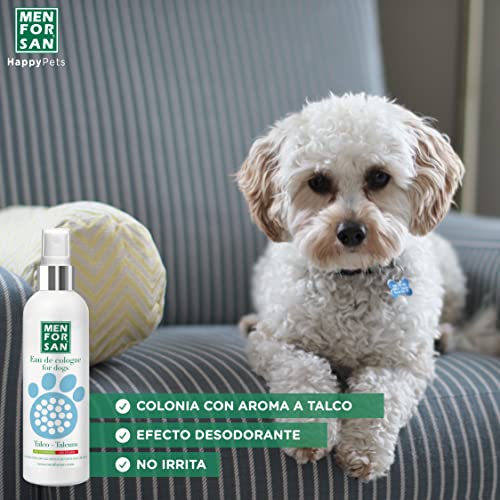 MENFORSAN Agua de Colonia para Perros Talco - 125 ml