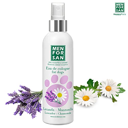 MENFORSAN Colonia para perros Lavanda y Manzanilla 125ml , Aroma suave y relajante