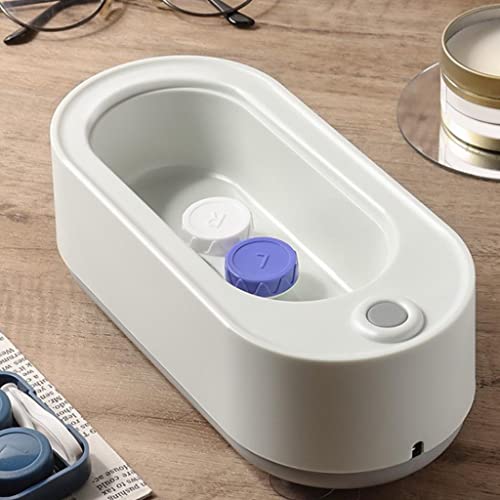MERIGLARE Mini Limpiador ultrasónico de Joyas, vibración de Alta frecuencia, máquina de Limpieza ultrasónica Recargable por USB