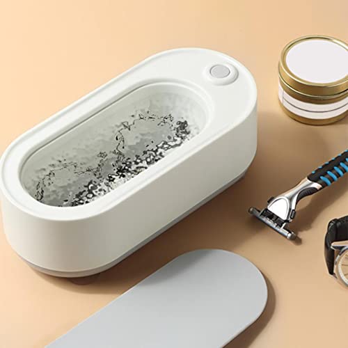 MERIGLARE Mini Limpiador ultrasónico de Joyas, vibración de Alta frecuencia, máquina de Limpieza ultrasónica Recargable por USB