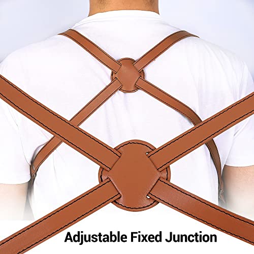 MEROURII Pistola de Pistola de Hombros, Pistola Vertical Funda de Hueso Doble Hombro Oculto con Correas Ajustables para G43,45
