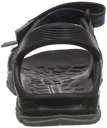 Merrell Hydro Drift, Sandalias Deportivas, Negro (Black/Navy), 30 EU
