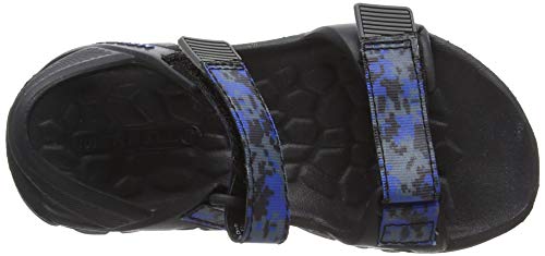 Merrell Hydro Drift, Sandalias Deportivas, Negro (Black/Navy), 30 EU