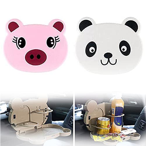 Mesa De Comedor Plegable De Dibujos Animados, Mesa Portátil, Portavasos Automático Multifuncional, Adecuado Para Viajes Familiares (Piggy / Panda) Mesa De Comedor Plegable De Dibujos Animados, Mesa Portátil, Portavasos Automático Multifuncional, Adecuado Para Viajes Familiares (Piggy / Panda)