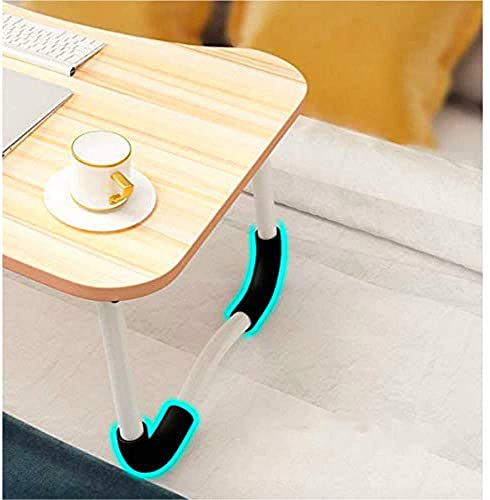 Mesa Ordenador Portátil Multifunción Mesa de Ordenador portátil para Cama y sofá Soporte para Ordenador portátil (Natural Soporte)