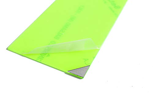 Metacrilato FLUORESCENTE de 3mm. artistas, trofeos, CNC, laser, regalos, joyas, bisutería, artesanía, acrílico, displays, expositores (Rosa fluorescente, Muestra)