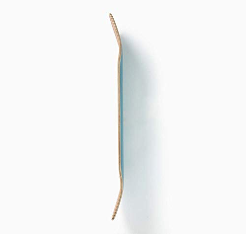 Metropollie Tabla de Skate Azul, Skate para Niños Niñas Adolescentes Adultos Principiantes, Tabla de 7 Capas 100% Madera de Arce Canadiense Hard Rock