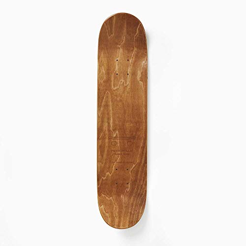 Metropollie Tabla de Skate Medusa de Plásticos, Skate para Niños Niñas Adolescentes Adultos Principiantes, Tabla de 7 Capas 100% Madera de Arce Canadiense Hard Rock, Azul Marino, 8.0 Pulgadas