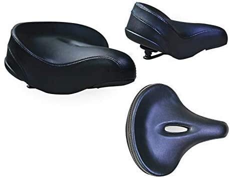 MGE Asiento de la Bicicleta cómodo, con Amortiguador de Espuma de Memoria de Bicicletas Asiento Vespa Cojín Beach Alquiler de cojín del Asiento del vehículo eléctrico sillín