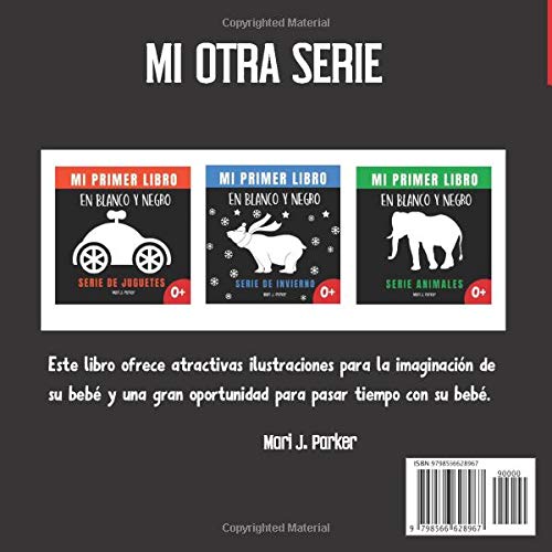 Mi Primer Libro En Blanco Y Negro - Serie De Formas.: Libro contrastante con ilustraciones para estimular al bebé. Actividad para niños de 0 a 6 ... nacidos. (Educación sensorial para bebés)