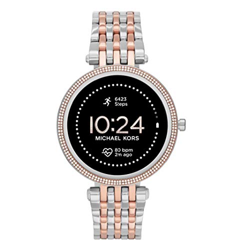 Michael Kors Connected Smartwatch Gen 5E Darci para Mujer con tecnología Wear OS de Google, frecuencia cardíaca, GPS, NFC y notificaciones smartwatch