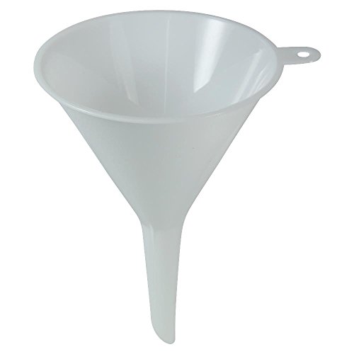 mikken - 6 flaconi medici marroni da 200 ml, per farmacia, da laboratorio, made in Germany e senza BPA, con imbuto, vetro, 6 pezzi