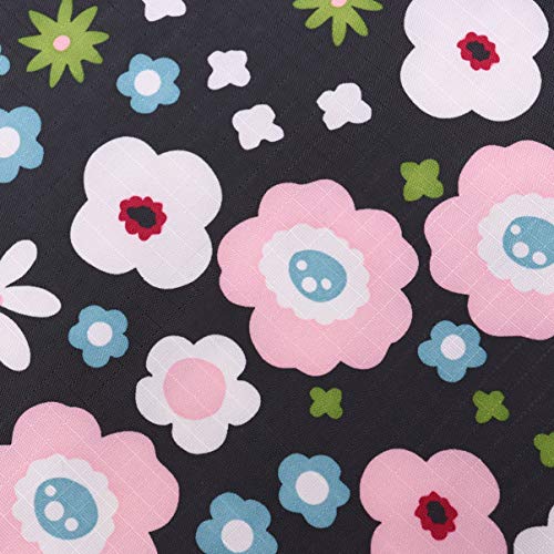 Milisten 15 Piezas de Paquete de Tela Cuadrados Impermeables Patchwork de Floral para Coser Patchwork Diy Craft 20X25cm