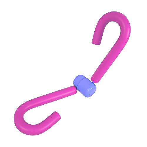 MINGJING Aparato de entrenamiento para muslos, piernas y muslos, multifunción, aparato de entrenamiento para brazos, caderas y caderas, color rosa