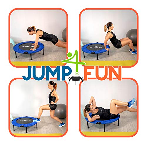 Mini Cama Elástica - Trampolín Fitness Jump4fun Plegable T-Bar