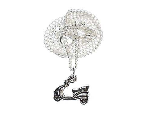 Miniblings Scooters Scooters 45cm Collar de ciclomotor ciclomotor vehículo - joyería Hecha a Mano - PTA Cadena de esbones