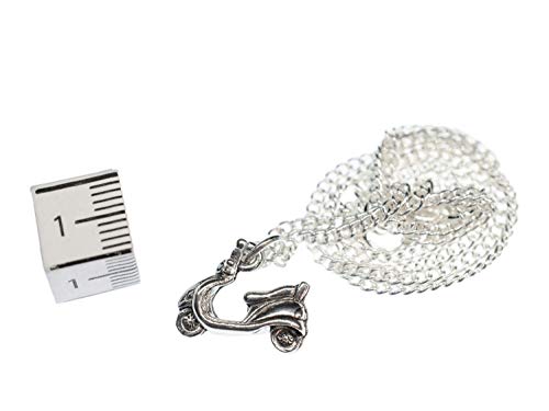 Miniblings Scooters Scooters 45cm Collar de ciclomotor ciclomotor vehículo - joyería Hecha a Mano - PTA Cadena de esbones