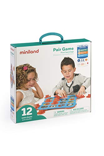 Miniland- Juego de Memoria con Parejas (31920)