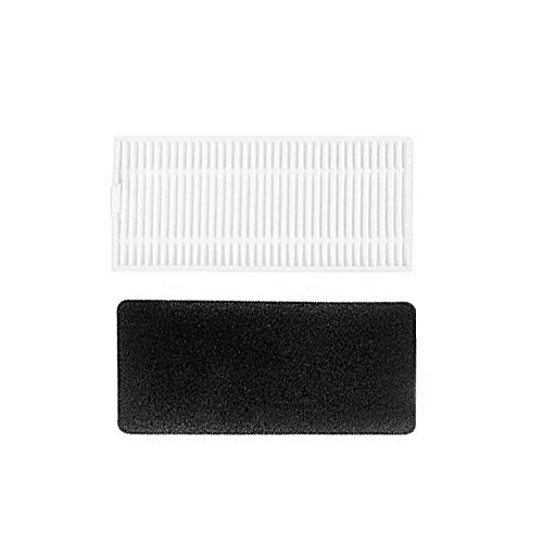MIRTUX Kit de recambios Esencial para Conga 1090. Pack de Accesorios de Repuesto para Robots aspiradora Conga con Cepillo Lateral y filtros