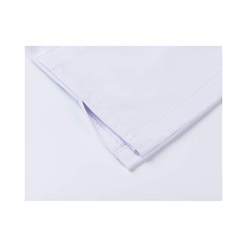 MISEMIYA - Casaca Sanitarios Mujer Uniforme Laboral CLINICA Hospital Limpieza Veterinaria SANIDAD HOSTELERÍA Ref.Q8119 - M, Negro