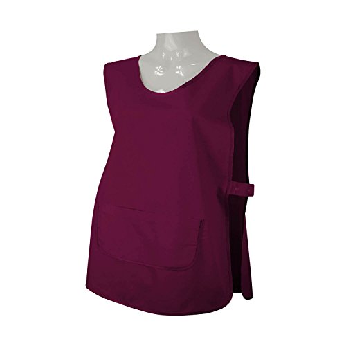 MISEMIYA - Delantal Impermeable Uniforme ESTÉTICA Laboral Limpieza CLINICA Hospital Veterinaria SANIDAD Médico Enfermera - Ref.868 - M, Delantal Limpieza 868-26 Rayas