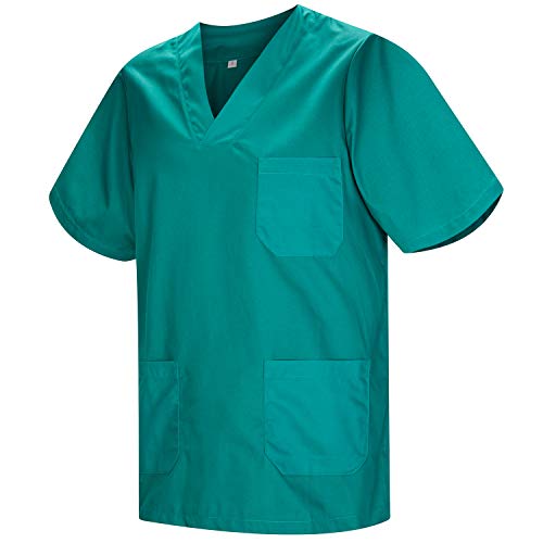 MISEMIYA - Uniforme Sanitario Unisex Uniformes Sanitarios MÉDICOS Conjuntos Sanitarios - XS, Verd