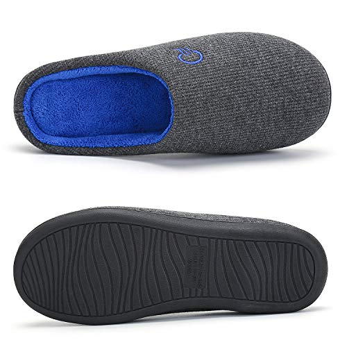 Mishansha Zapatillas de Casa Hombre Pantuflas Mujer Invierno CáLido Zapatos Casa Unisex Acogedores Espuma de Memoria Antideslizantes Interior