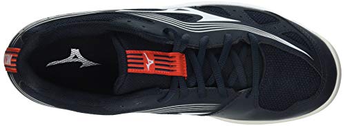 Mizuno Cyclone Speed 3, Zapatillas Hombre, Health Bio Blue Fiery Red, 44.5 EU