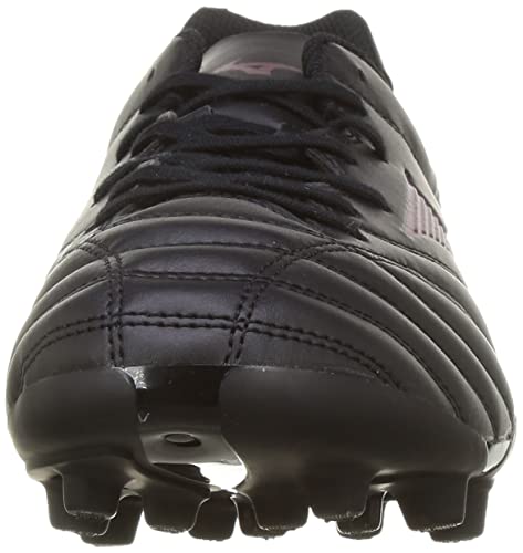 Mizuno Monarcida II Sel AG, Botas de fútbol Unisex Adulto, Black/TawnyPort, 44 EU