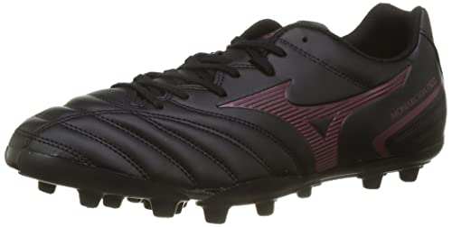Mizuno Monarcida II Sel AG, Botas de fútbol Unisex Adulto, Black/TawnyPort, 44 EU