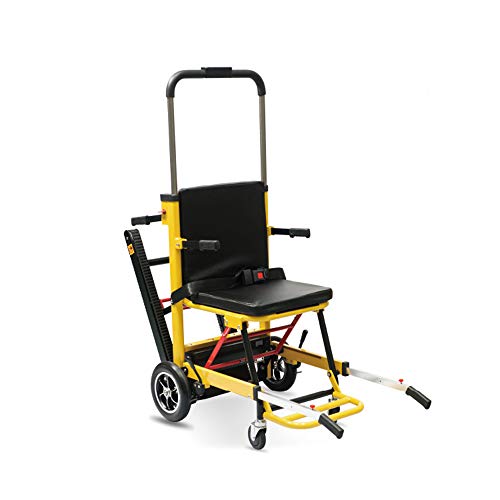 MJ-Brand Silla de Ruedas eléctrica para Subir escaleras Medical Ascensor Escalera Silla de evacuación Plegable, Puede ser como Dispositivos de elevación Camilla Ayuda de Movilidad para Ancianos