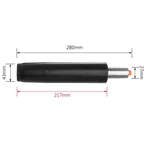 MLXG Heavy Accesorios Neumáticos de repuesto de silla de cilindro de ascensor de gas de caña de 11 pulgadas para sillas de oficina de sillas de oficina generales
