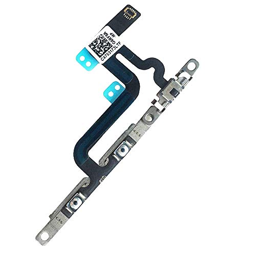 MMOBIEL Botón de Encendido/Control de Volumen Compatible con iPhone 6s Plus 2015 - Power On Off Button Cable Flex - Incl. Interruptor de Silencio y Destornilladores