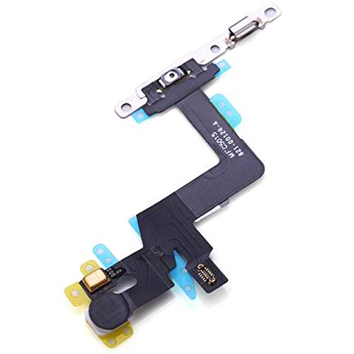 MMOBIEL Botón de Encendido/Control de Volumen Compatible con iPhone 6s Plus 2015 - Power On Off Button Cable Flex - Incl. Mute Switch, Micrófono, Flash y Destornilladores