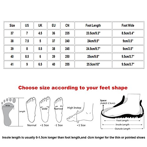 Mocasines con plataforma para mujer, sin cordones, transpirables, cómodos, de piel, para oficina, exteriores, caminar, color negro, Black, 38.5 EU