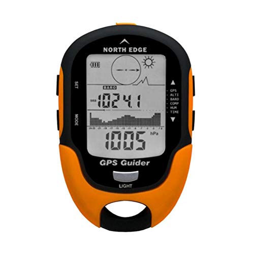 Moda Sistema De Posicionamiento Global Sistema De Posicionamiento Global Altímetro Del Barómetro De Altitud De Retorno Gps De Mano Gps Multifunción Al Aire Libre Barómetro Pantalla Regalo, Black