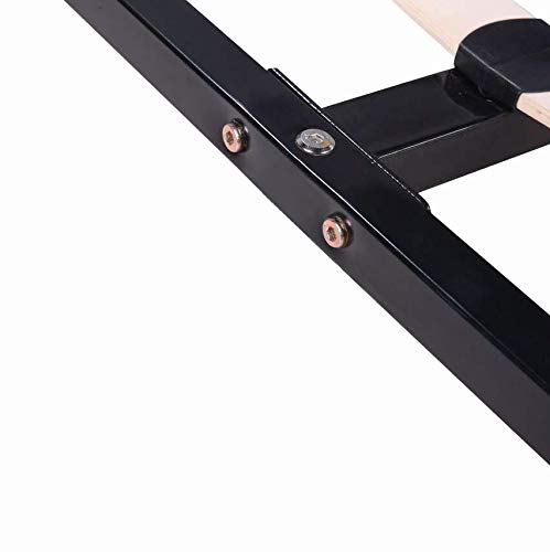 MOG CASA Sommier Negro multiláminas Metalizado anticorrosion Varias Medidas (140x200cm)
