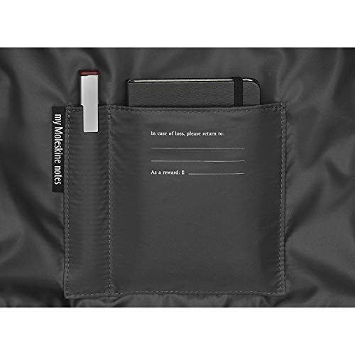 Moleskine - Mochila porta P, color gris Device Bag 15'', dimensiones 29 x 42 x 5 cm
