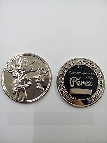 Moneda Ratón Peréz (Plateado)
