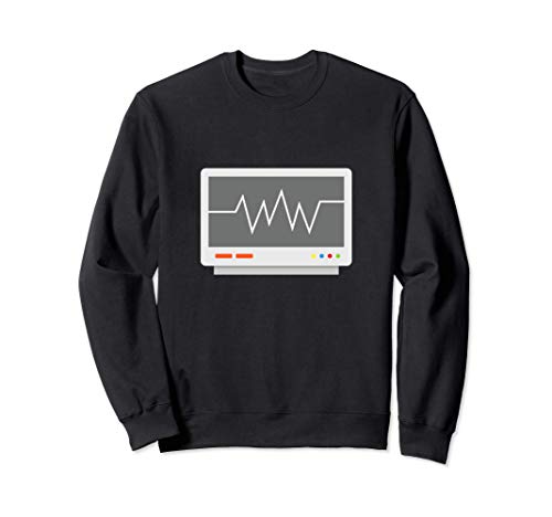 Monitor de electrocardiograma Cardiología Sudadera