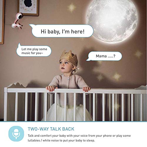 Monitor para bebés Lollipop con detección de llanto Real (Turquesa)
