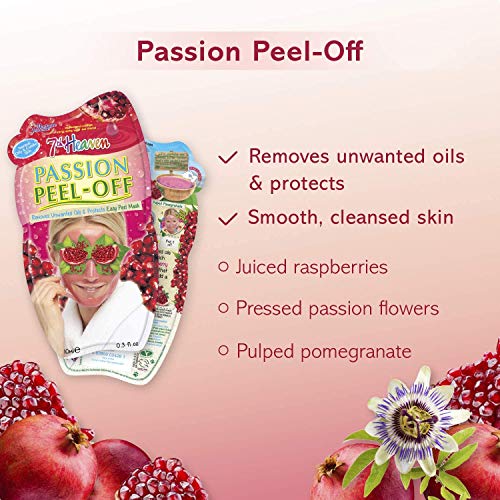 Montagne Jeunesse Mascarilla Peel-Off Anti Puntos Negros Passion Pulpa de Granada - 10 ml, Verde